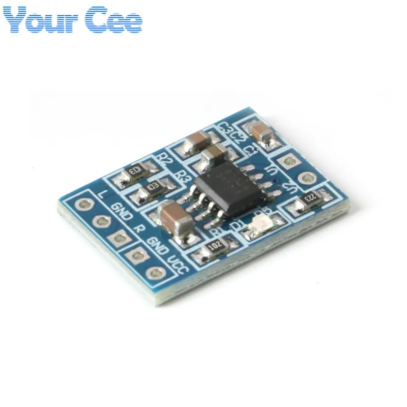 Плата аудио усилителя мощности Mini HXJ8002 модуль аудиоусилителя BTL 3 Вт моно