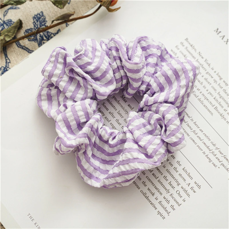 

5Pcs Fashion Elastic Hair Bands For Women Korean Scrunchies Hair Rope Girls Ponytail Holder Hair Accessories