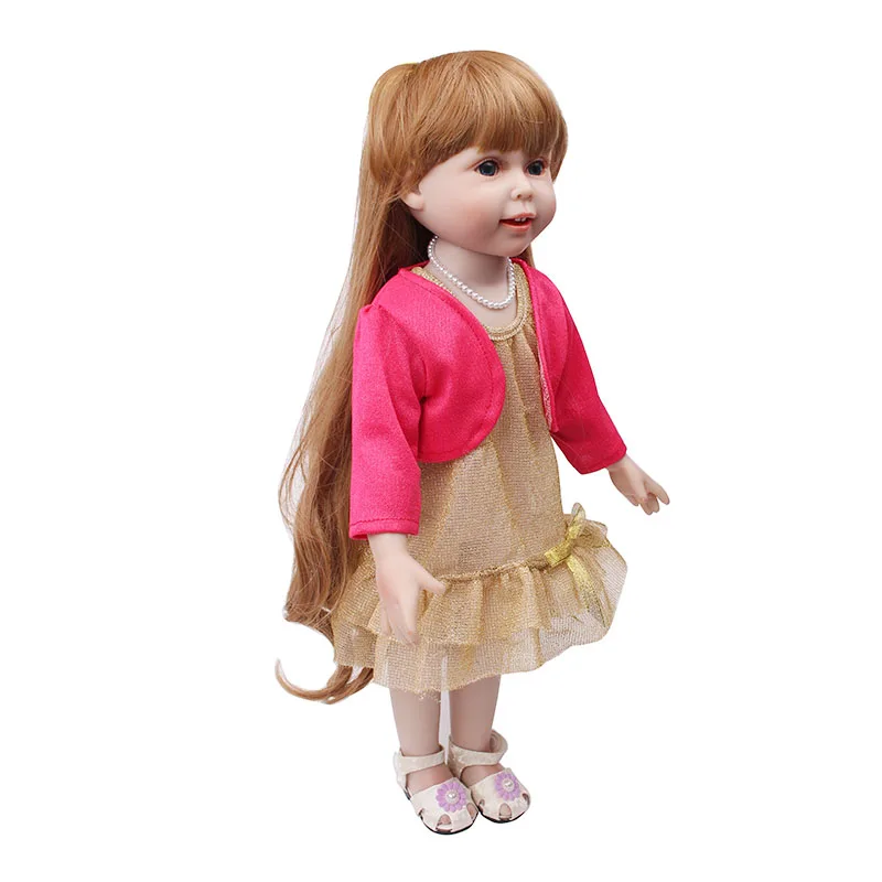 Кукла для девочек 18 дюймов Одежда новорожденных в американском стиле модное