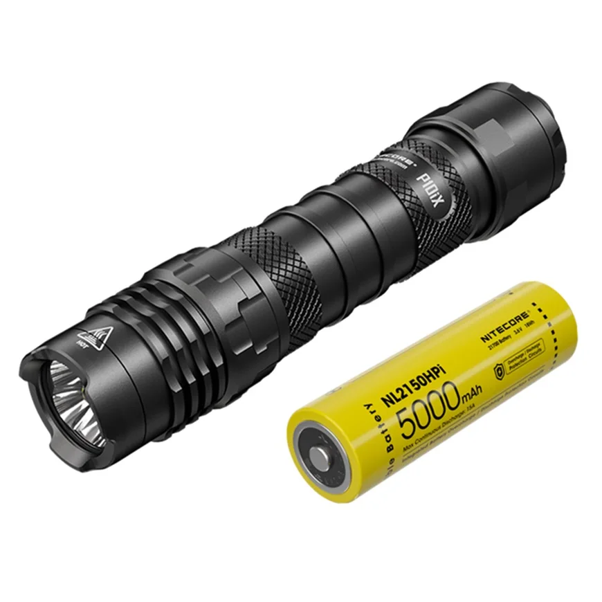Дешево Перезаряжаемый фонарик NITECORE P10iX, Мощный тактический USB-фонарик 4000 люмен, стробоскоп с одной кнопкой, аккумулятор NL2150HPi 5000 мАч Pаспродажа Перезаряжаемый фонарик NITECORE P10iX, Мощный тактический USB-фонарик 4000 люмен, стробоскоп с одной кнопкой, аккумулятор NL2150HPi 5000 мАч