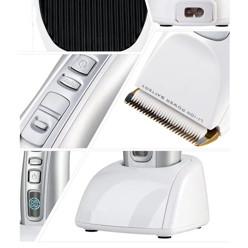 Профессиональная машинка для стрижки волос Керамика лезвие в Перезаряжаемые