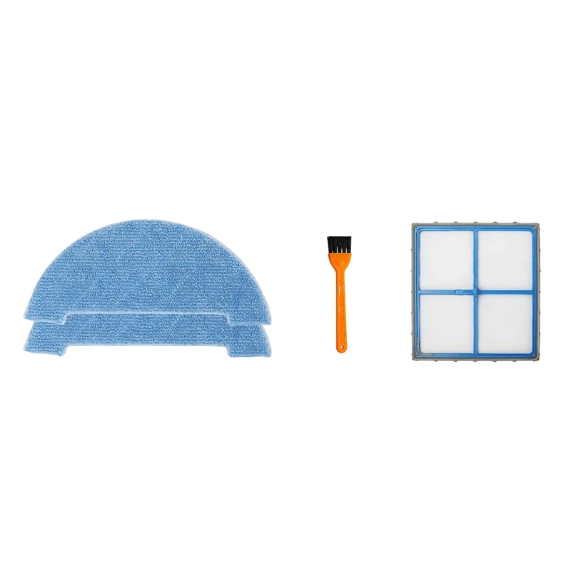 

Replacement Parts Fit for ILIFE V8S X750 X785 V80 Robotic Vacuum Cleaner HEPA Filters Side Brushes Mops Accessories Kit