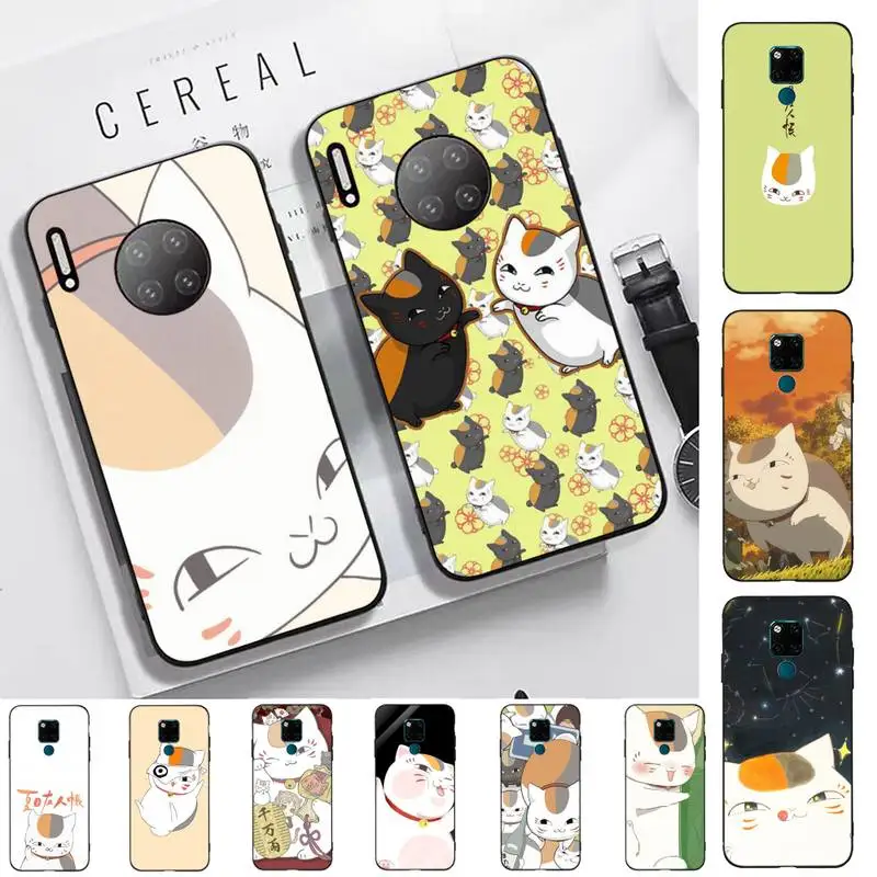 

Natsume Yuujinchou cat Phone Case for Huawei Mate 20 10 9 40 30 lite pro X Nova 2 3i 7se