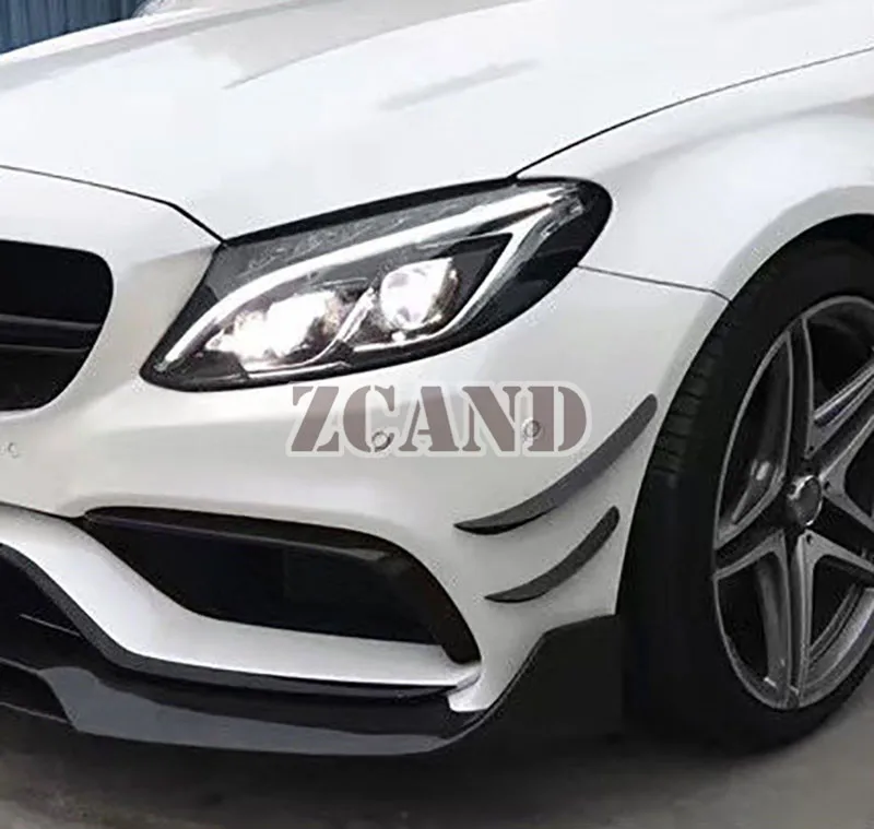 4 шт./комплект бампер для Mercedes Benz W205 C63 AMG 15 17|Обвесы| |