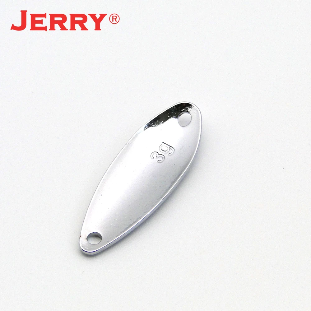 Неокрашенная рыболовная приманка JERRY 50 шт. 3 г 4 5 спиннинговая микро кастинговая