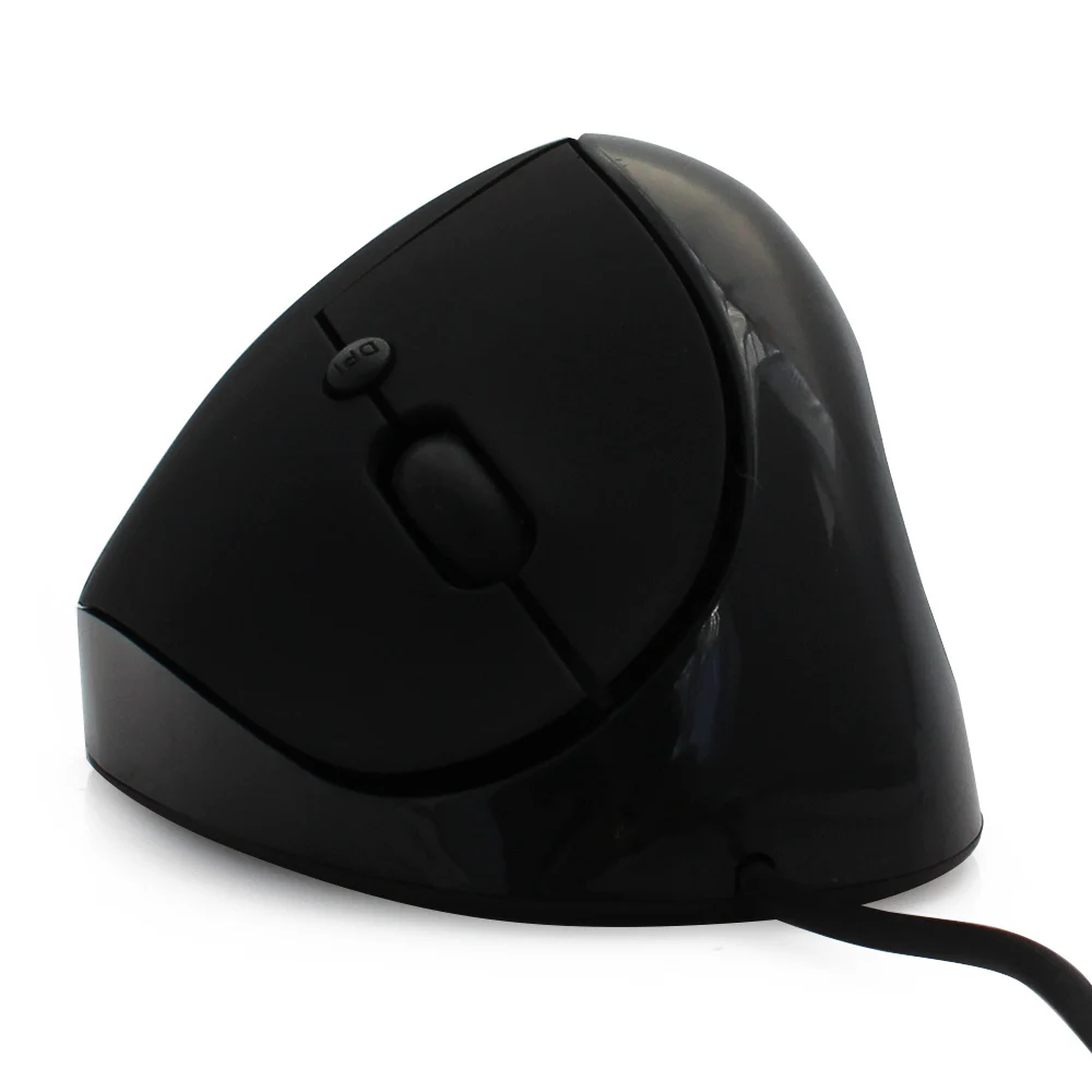 

Wired vertical gaming mouse, ergonomic USB cable, 1600DPI optical computer mouse, and mouse for laptop desktop computers