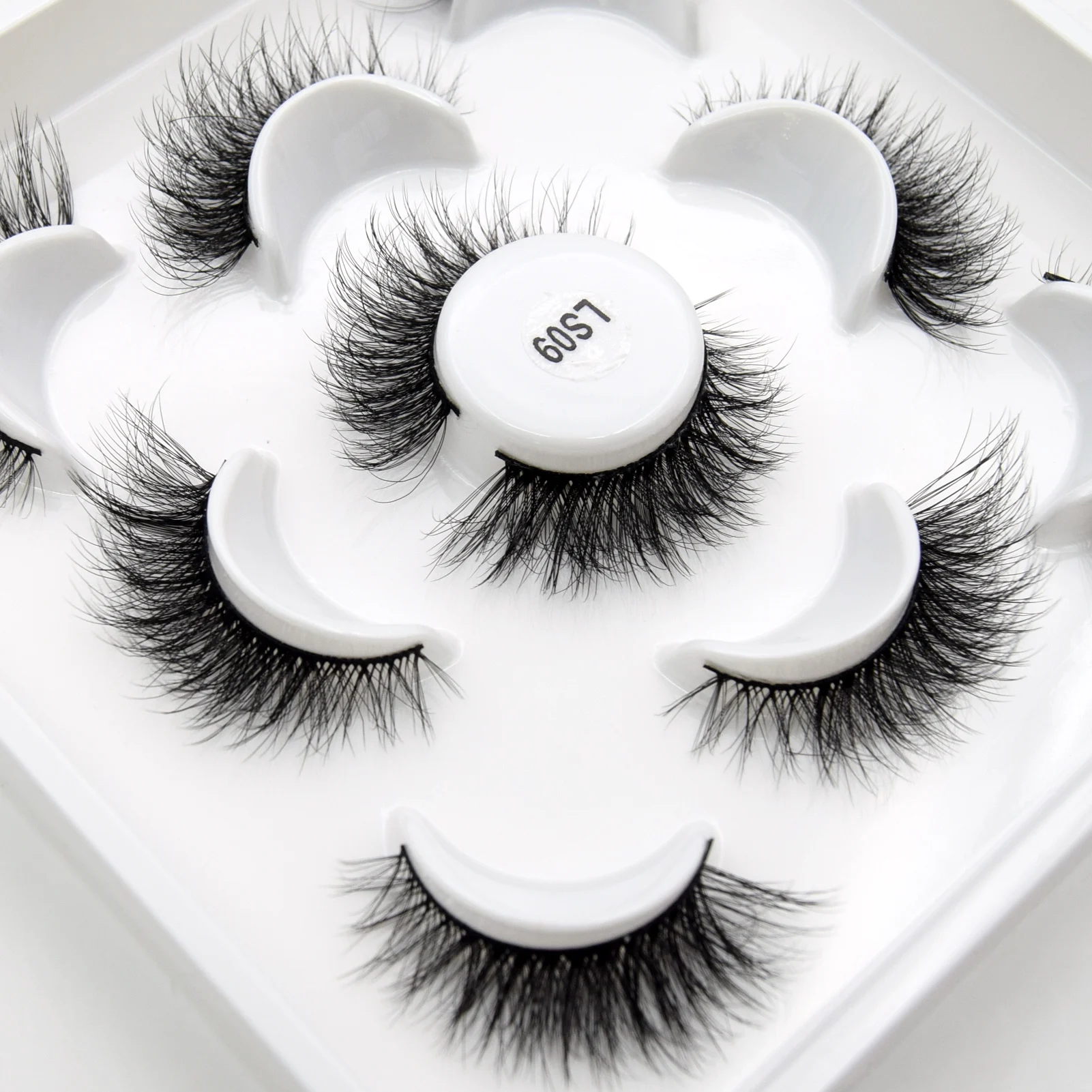 

Visofree 5 pairs Mink Lash Natural Long Lightweight False Eyelashes in Bulk Fake Eyelashes 5pairs Wholesale Lashes Makeup Lashes