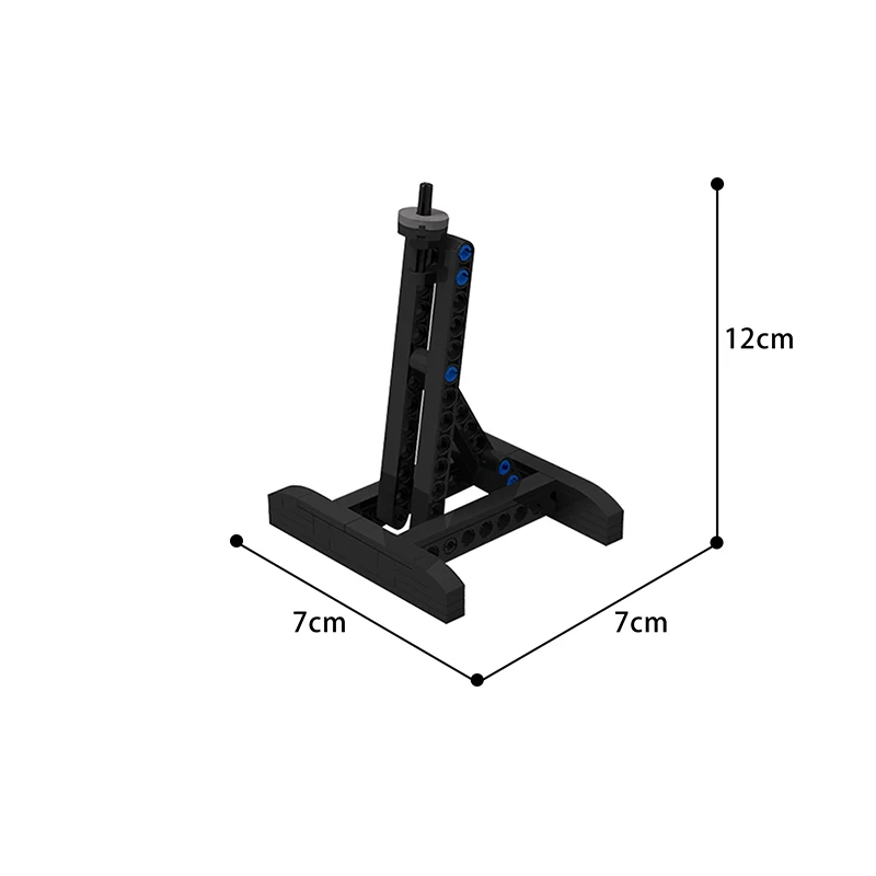 

Display Bracket Stand Holder Support For 75101 75212 TIE-Model Building Blocks DIY Construction Bricks Toys Children Fans Decor