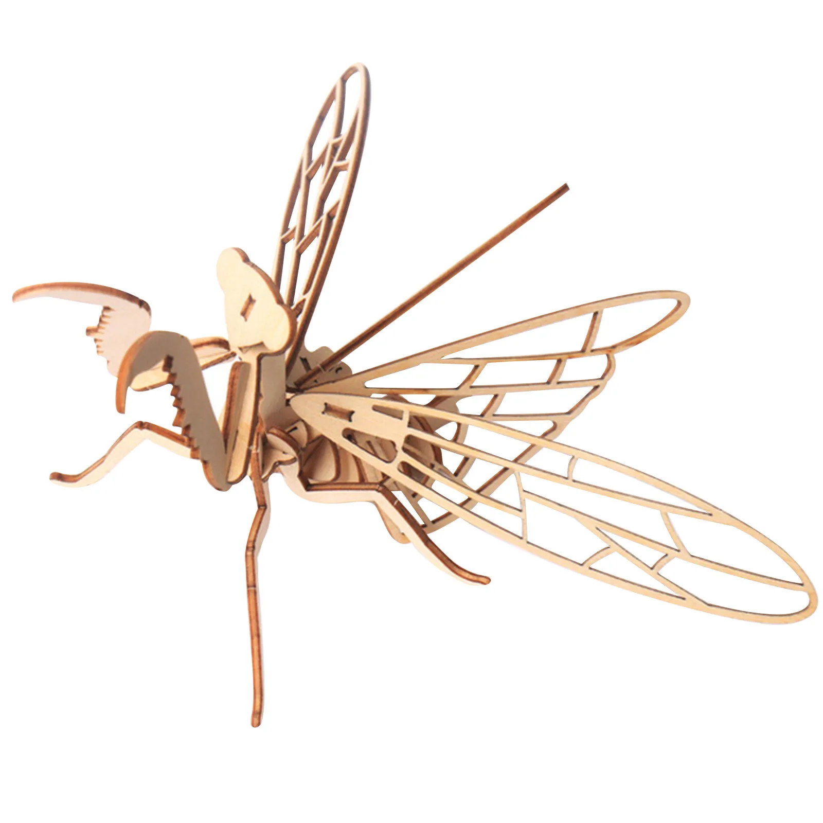 

Insect Puzzle Wooden Diy Assembly 3d Puzzle Toy Educational Puzzle Toy For Kids Environmental Assemble Toy Educational Games