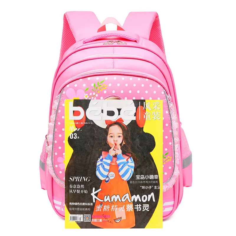 2023 Orthopedic Backpack Children Waterproof School bags Kids Book Bag primay school Backpacks for Girls mochila infantil