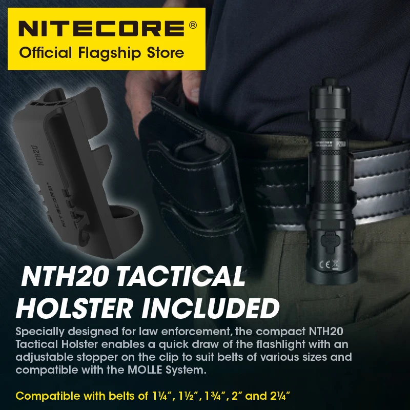 NITECORE P20iX USB-C перезаряжаемые фонарики супер яркий военный тактический фонарик 4000
