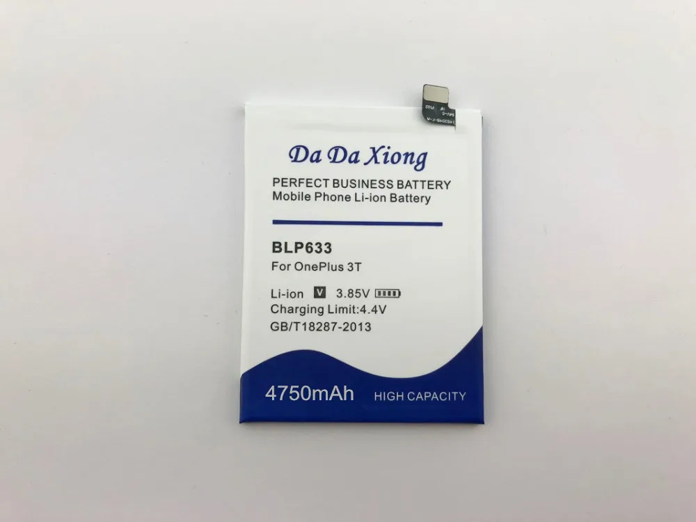 Аккумулятор BLP633 4750 мАч для OnePlus 3T A3010 1 + Phone 3 blp633 сменный аккумулятор|battery for|3