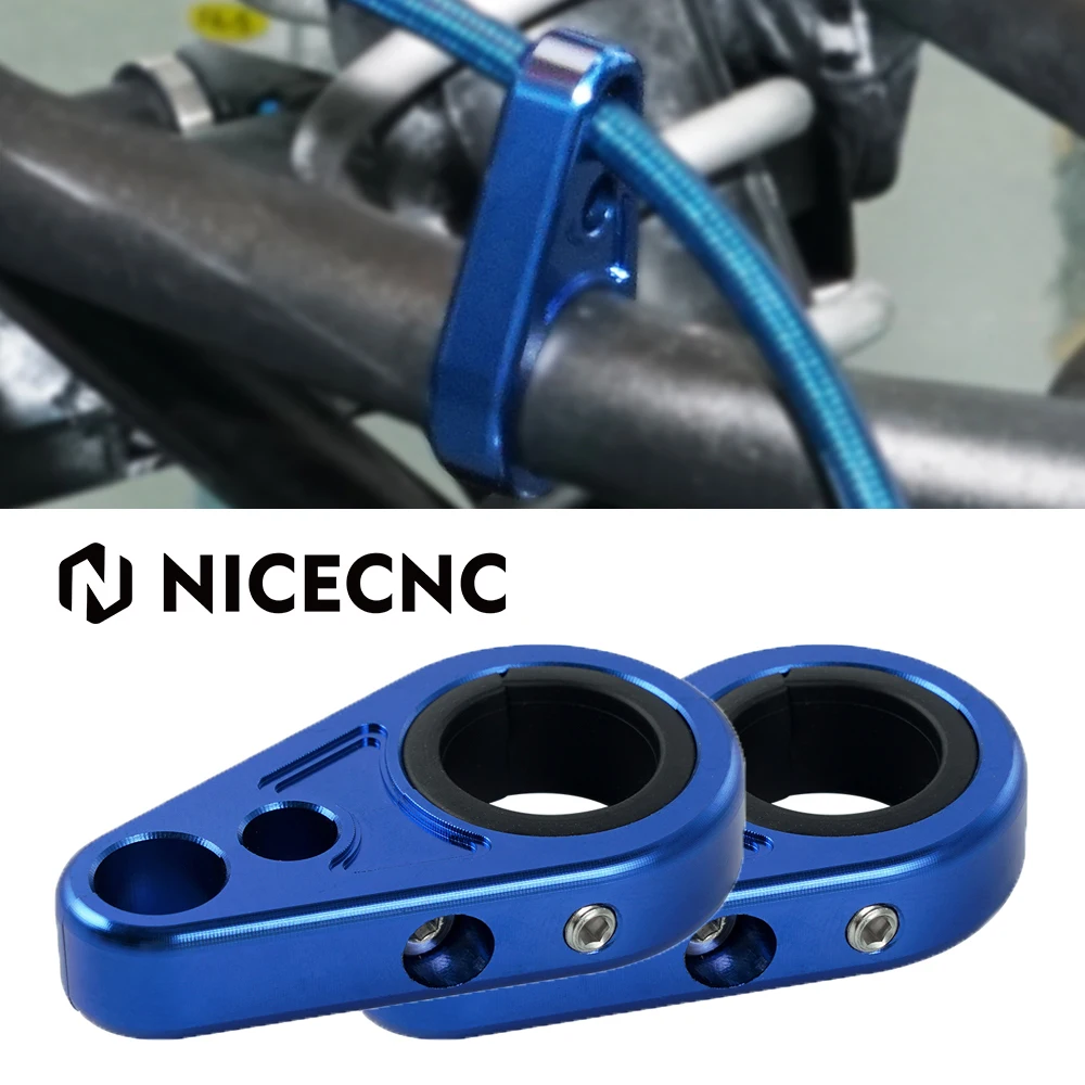 

ATV A-Arm Brake Line Clamps For Yamaha YFZ450 Raptor Banshee 200 Blaster Warrior Rhino Big Bear 125 250 350 660 700