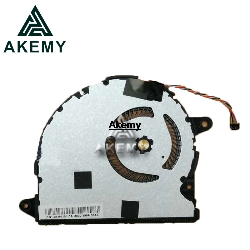 Новый оригинальный для Asus Zenbook UX330U UX330 Вентилятор охлаждения 13nb0cw01011 NC55C01-16B17 тест