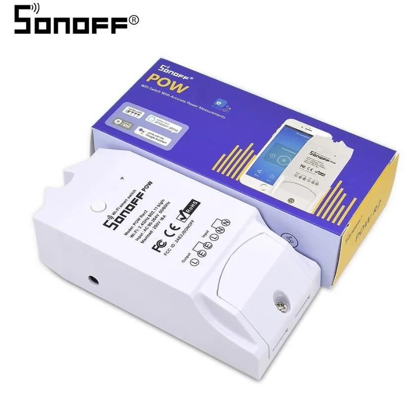 Контроллер переключателя SONOFF POW R2 15A контроллер в режиме реального времени с