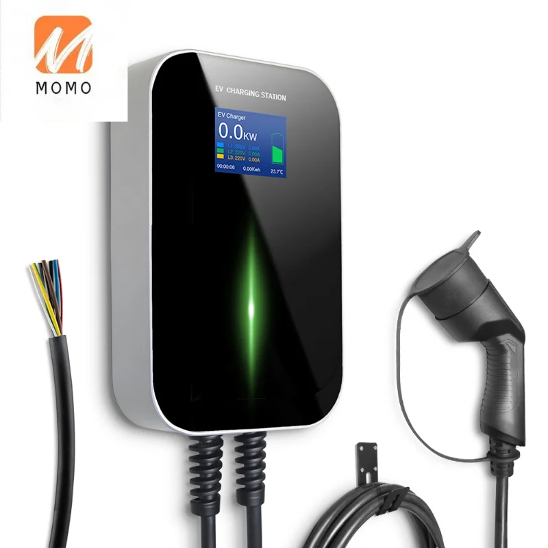 

240V 11kw EV charging station with type 2 charging gun