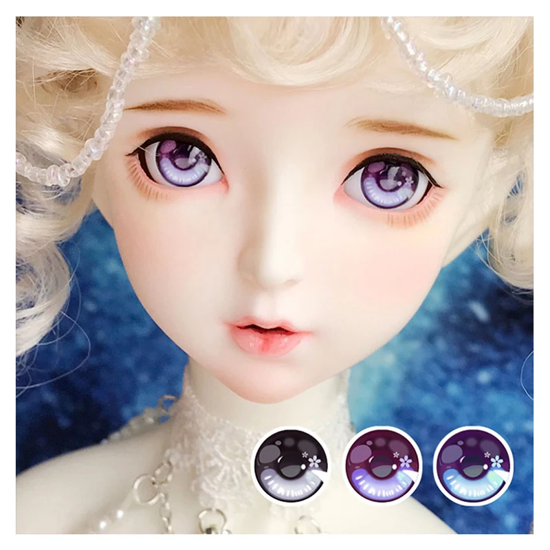 Глаза из мультфильма BJD качественные глаза давления для 1/8 1/6 1/4 1/3 DD куклы Blyth