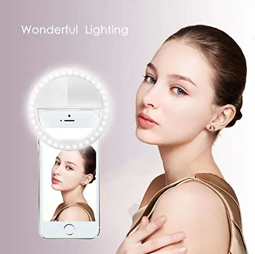 Zayex USB зарядка селфи Портативный вспышка Led камера телефон фотография кольцо свет селфи свет ночной видео свет