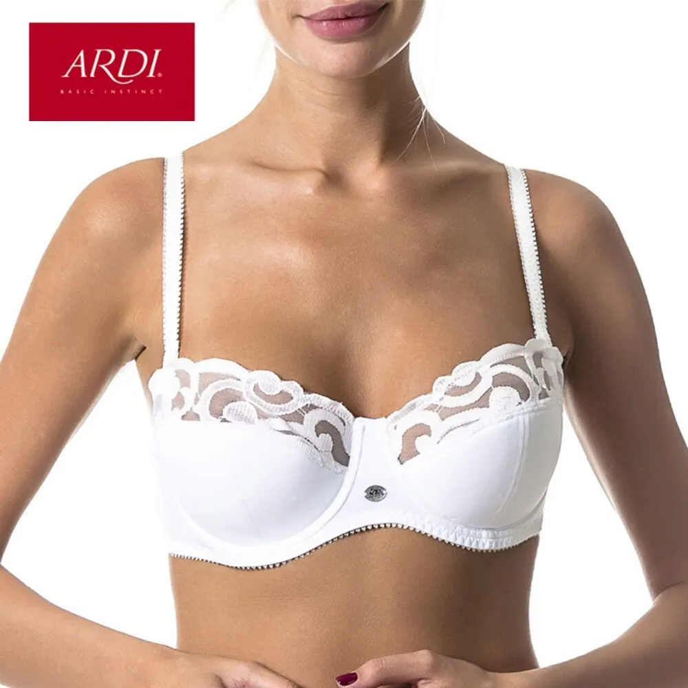 Бюстгальтер с формованной балкон чашка белым кружевом ARDI R2706 18|Бюстгальтеры| |