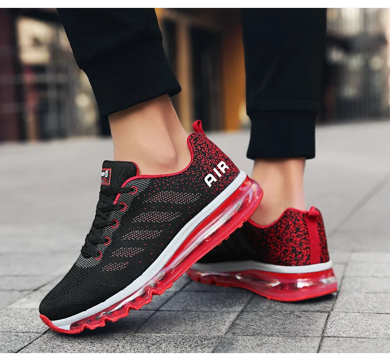 NIKEzi Workout Professional Men Running Sport Shoes Full Air Sole Casual Athletic Footwear Max Air 720 Male Comfortable Sneakers