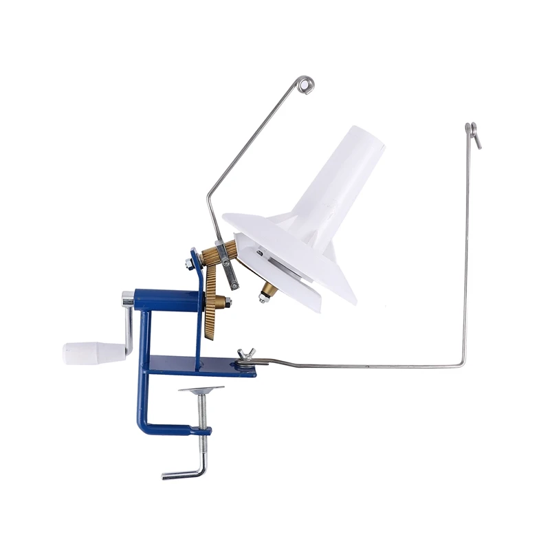 Hand Operated Rotating Wool Yarn Ball Iron Winding Machine Winder In Box Size Hand-Operated | Дом и сад