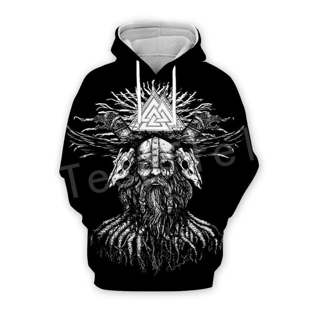Tessffel Unisex татуировки викингов спортивный костюм бегом для зала повседневные MenWomen