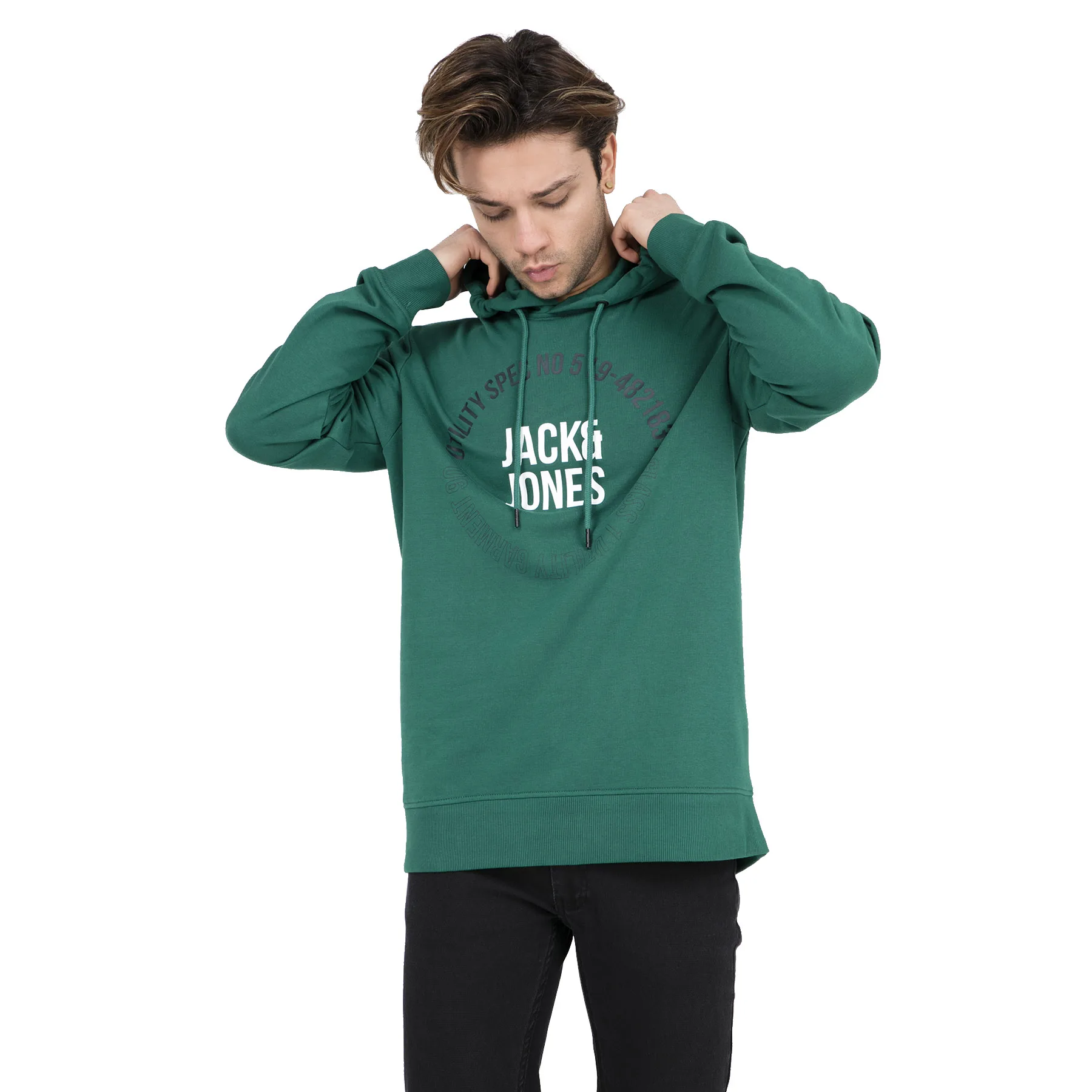Мужской свитер с капюшоном JACK & JONES CORE HOOD WHS 12148872|Мужские толстовки и свитшоты| |