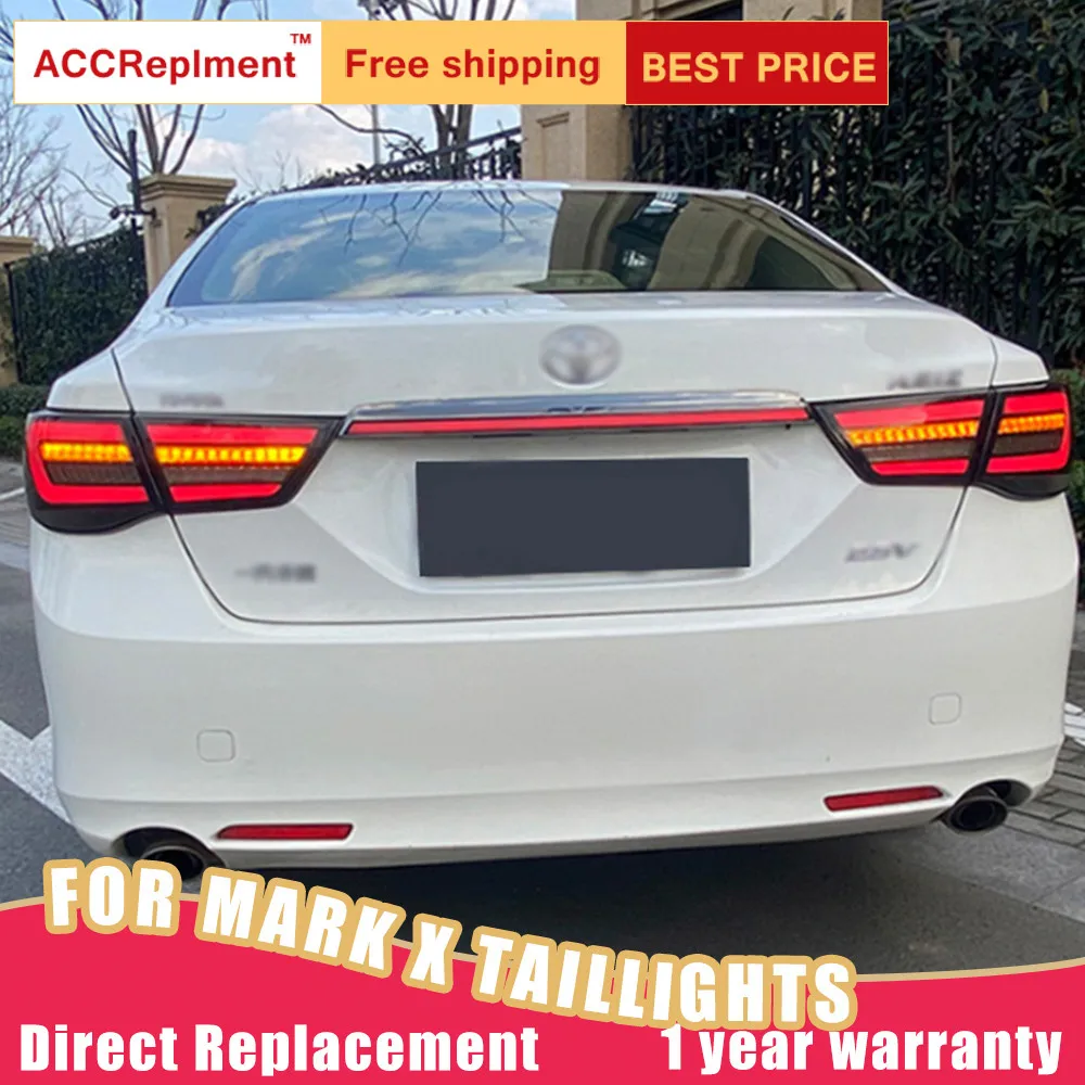 

LED Taillights Assembly For Toyota Mark X 2010-2013 LED Rear Lamp Brake Reverse Light Rear Back Up Lamp DRL Car Tail light