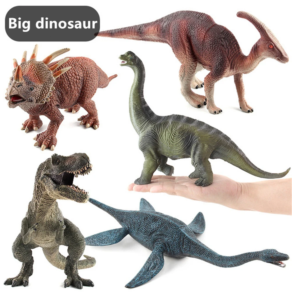 31X17CM Realistic Tyrannosaurus Dinosaur PVC Model Figure Kids Perfect Figurine Toy Collector Education Gift Toys For Kids AYM фото