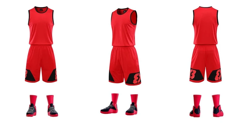 Дышащий модный спортивный костюм с принтом без рукавов майка шорты студенческий