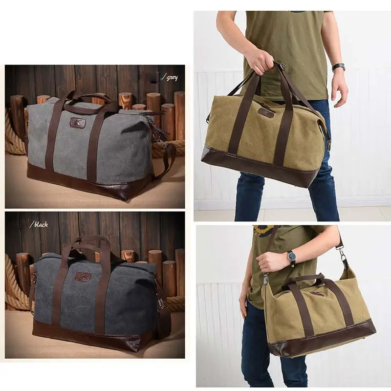 Холщовая спортивная сумка тренировочные сумки для спортзала мужские спортивные