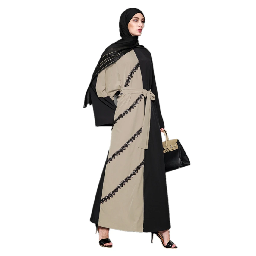 

New Abaya Dubai for Women Muslim Dress Arabic Islamic Clothing Long Sleeve Embroidery Kaftan Turkish Party Arab Dresses