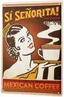 Кухонный жестяной знак, металлическая пластина, декоративный знак, домашний декор, таблички, пластина, Мексиканский кофе, металлическая пластина 8X12