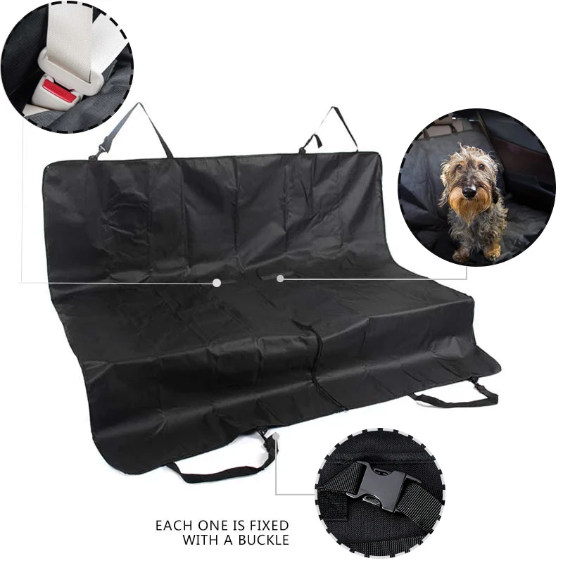 

Dog Car Seat Cover Foldable Waterproof Pet Car Mat Hammock For Small Medium Large Dogs Travel Car Rear Back Seat Safety Cushion