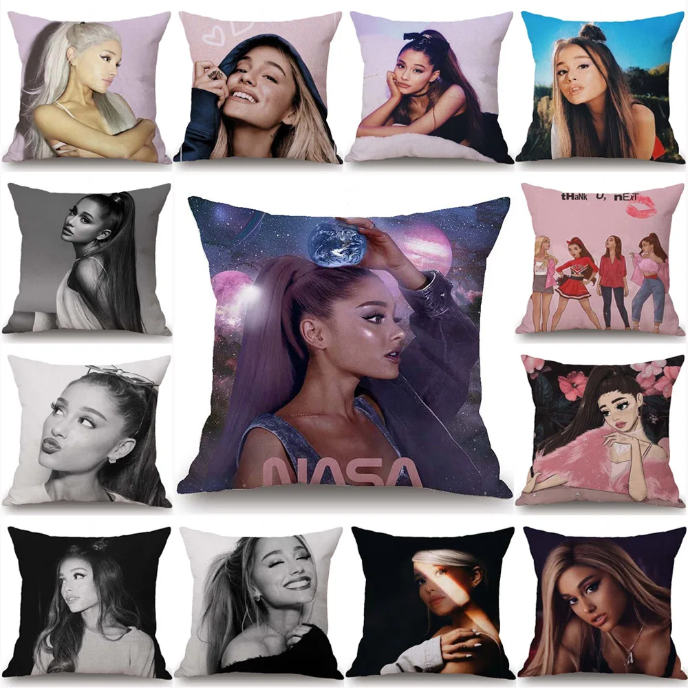Наволочка для подушки Ariana Grande наволочка спальни Kissen Almofada бесплатная