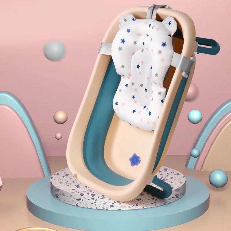 Детская подушка для ванны детское сиденье мягкая вставка с регулируемой пряжкой