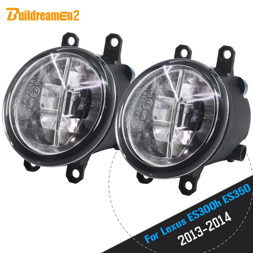 Buildreamen2 Car Styling LED Lamp Fog Light DRL Daytime Running 12V High Bright For Lexus ES300h ES350 2013 2014 | Автомобили и