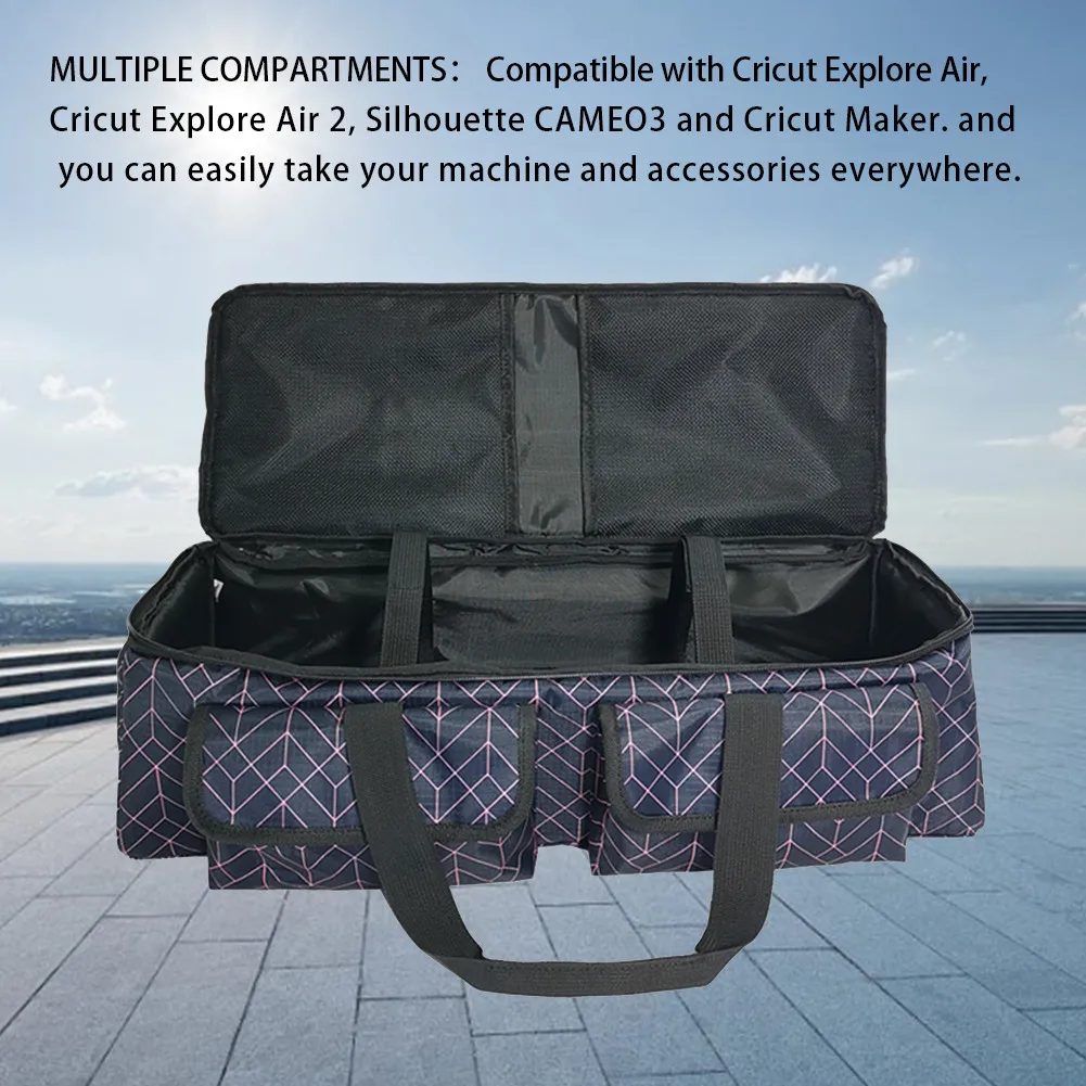 Сумка для переноски совместимая с Cricut Explore Air 2 вместительная сумка хранения