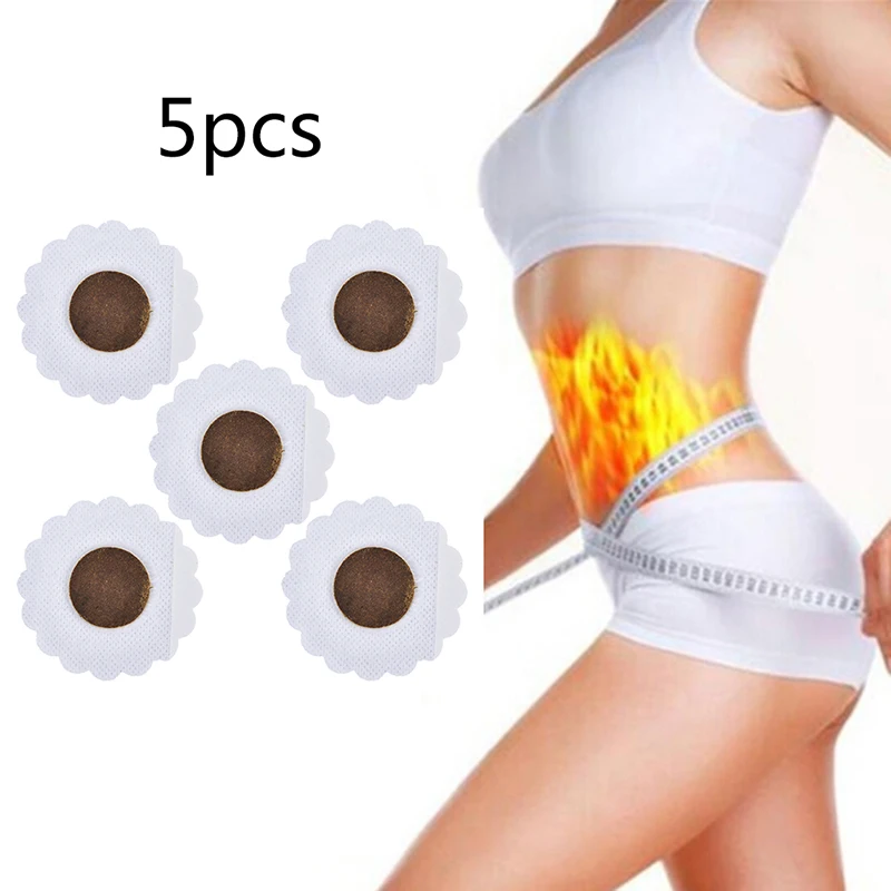 5 шт./лот китайская медицина пластырь для похудения наклейки облегающая Талия