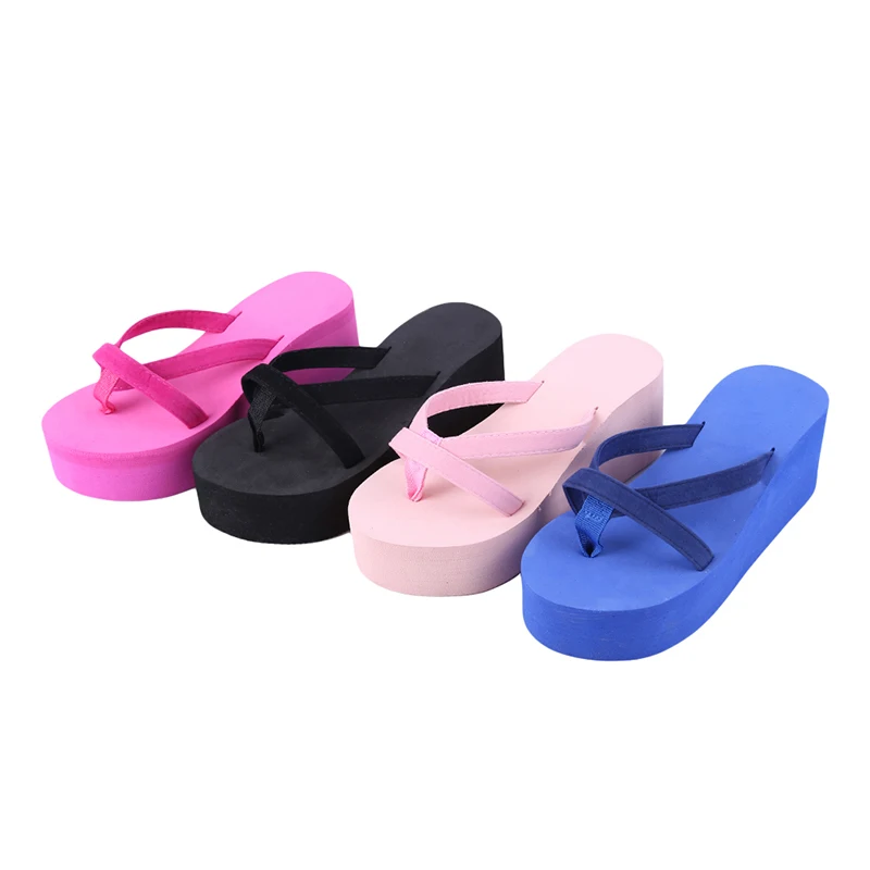 

Summer Wedges Slippers Women Breathable Slip Flip Flops Beach Activities Sport Shoes Female Ladies Boating Shoes