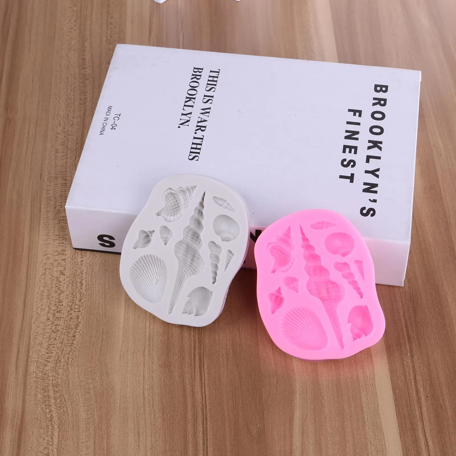 3D Морская ракушка Звезда помадка форма лошадь силиконовый кекс для шоколада