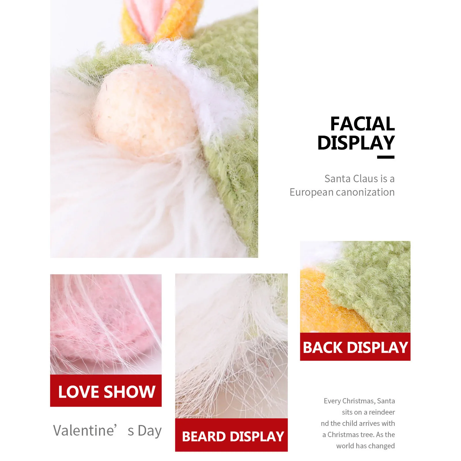 

Easter Faceless Doll Decorations Room Desktop Decoration Standing Post