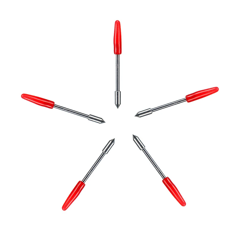 Режущий нож KETech 15 шт. 45 градусов для виниловых плоттеров Graphtec CB09 CB09U Silhouette Cameo Craftrobo