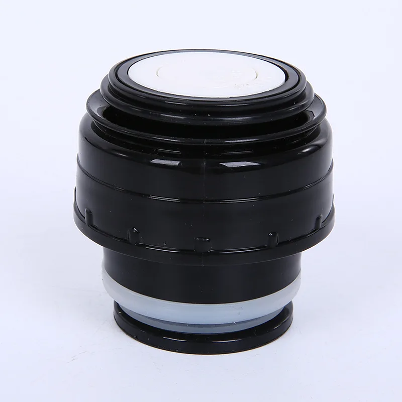 Черный термос Крышка Кружка розетка фляжка в форме пули крышка вакуумная колба