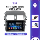 Автомагнитола 2 DIN на Android для Toyota Corolla 10, E140, E150, 2006-2013, автомобильная стереосистема, мультимедийный плеер с GPS-навигацией, IPS, без DVD