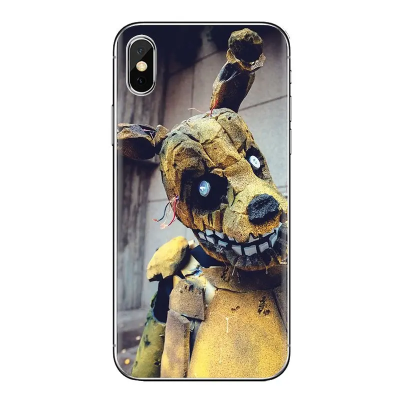 Для samsung Galaxy S2 S3 S4 S5 MINI S6 S7 edge S8 S9 Plus Note 2 3 4 5 8 Coque Fundas мягкие чехлы Five Nights At Freddy pizzeria |