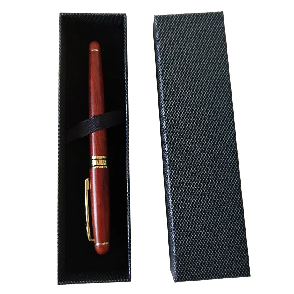 

Signing Pen Set Roseood Iraurita Fountain Pen with Black Box Office School Stationary Supplies