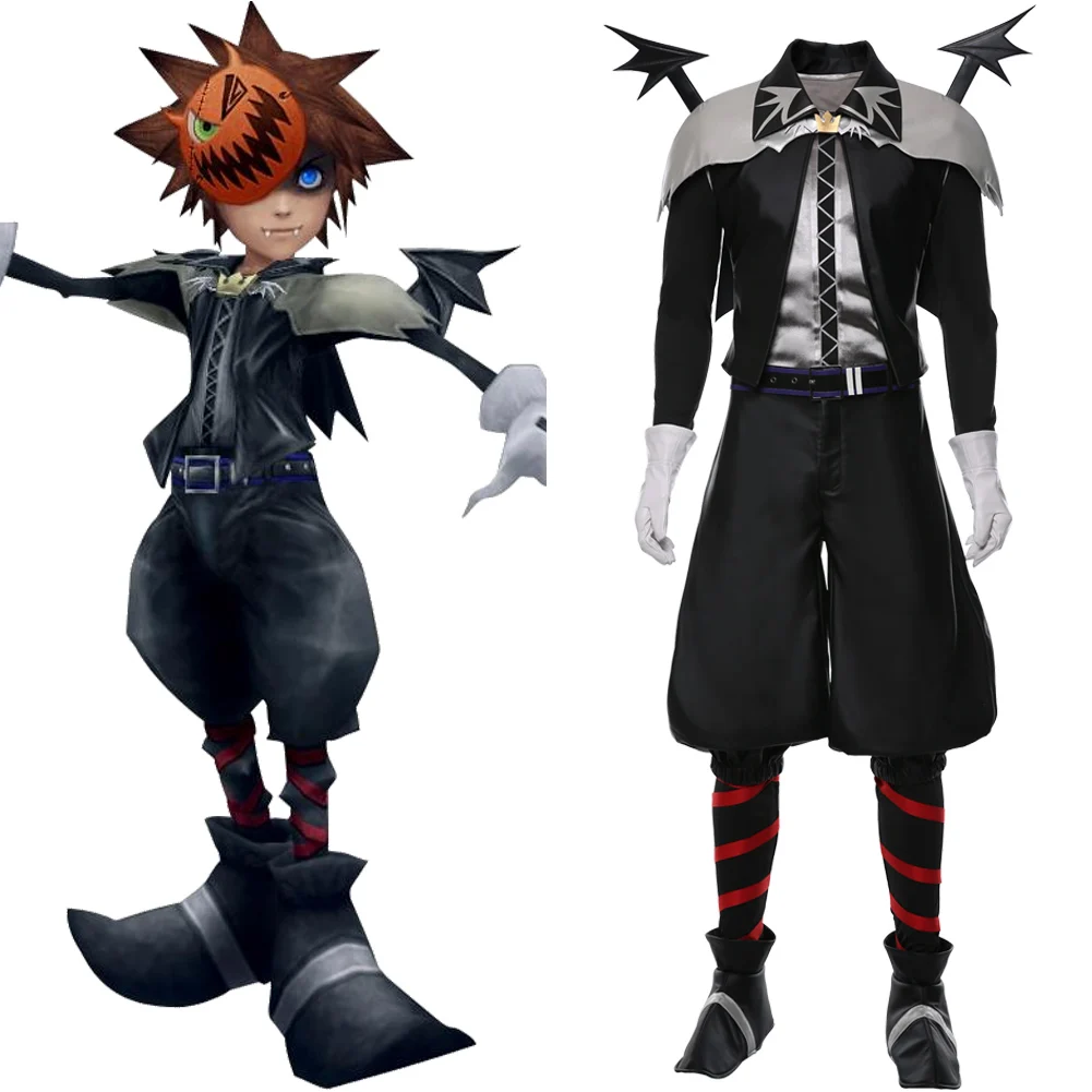 Костюм для косплея Kingdom Hearts Sora костюм из шкуры вампира карнавальный на Хэллоуин