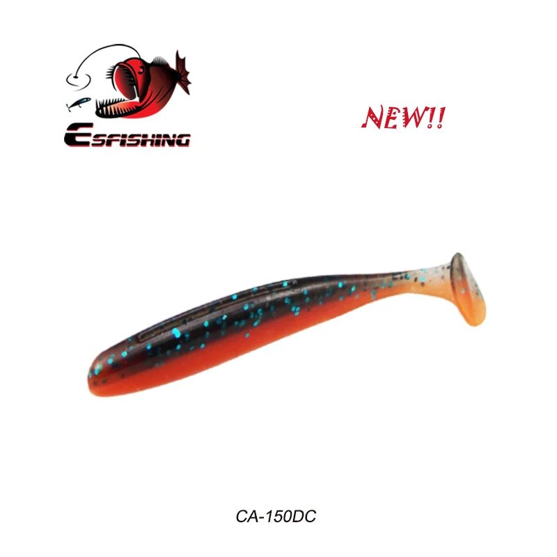 ESFISHING рыболовные приманки мягкие приманки Es Easy Shiner 50 мм 76 мм 100 мм 180 мм большие приманки для Форели Приманка Crankbait Iscas искусственные - Цвет: CA150DC