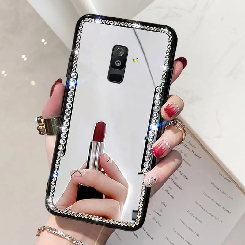 Зеркальный кольцевой держатель A51 силиконовый чехол для Samsung Galaxy S20 S10 S9 Plus S8 A10 A20 S